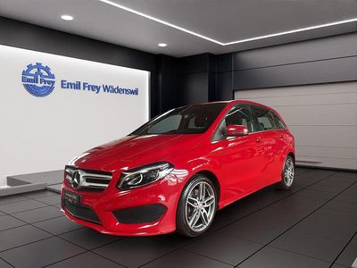 Rot Gebraucht 2017 Mercedes B220 AMG line Van / Kleinbus | CHF 19’950 (Fairer Preis)