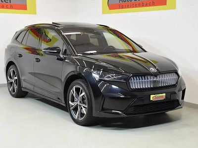Schwarz Gebraucht 2025 Skoda Enyaq iV SportLine SUV | CHF 38’850 (Fairer Preis)