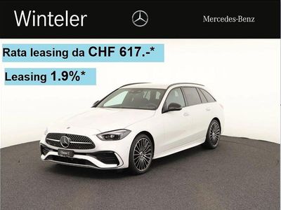 Neu Mercedes C220 197 PS (144 kW) 2025 Weiss Kombi