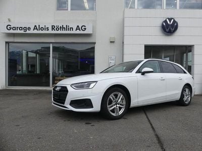 Weiss Gebraucht 2023 Audi A4 Design Kombi | CHF 28’200 (Fairer Preis)