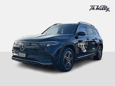 Schwarz Gebraucht 2021 Mercedes EQB350 AMG line SUV | CHF 37’700 (Guter Preis)
