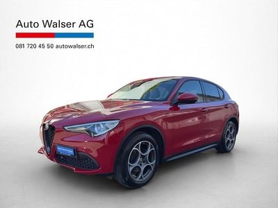 Gebraucht Alfa Romeo Stelvio Sprint 201 PS (147 kW) 2020 Rot SUV