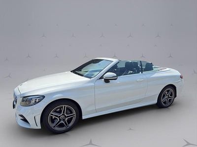 Weiss Gebraucht 2022 Mercedes C200 AMG line Cabrio | CHF 47’800