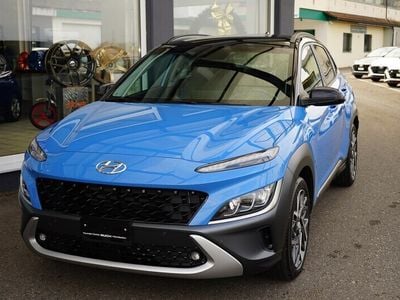 Gebraucht Hyundai Kona 141 PS (103 kW) 2021 Blau SUV