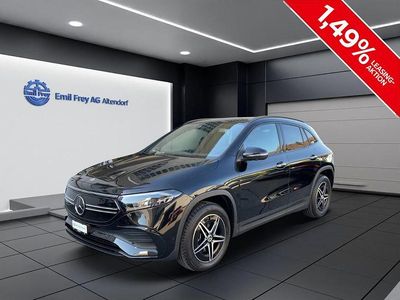 Schwarz Gebraucht 2023 Mercedes EQA300 AMG line SUV | CHF 53’560 (Teuer)