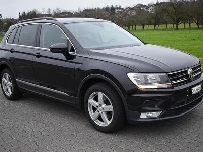 Schwarz Gebraucht 2017 VW Tiguan Trendline SUV | CHF 10’000 (Superpreis)