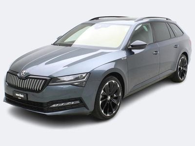 Grau Gebraucht 2021 Skoda Superb SportLine Kombi | CHF 27’890 (Teuer)