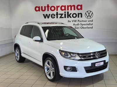 Weiss Gebraucht 2014 VW Tiguan R-line SUV | CHF 16’800 (Fairer Preis)