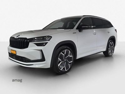 Moon weiss, metallic Gebraucht 2025 Skoda Kodiaq SportLine SUV | CHF 49’490 (Etwas zu teuer)