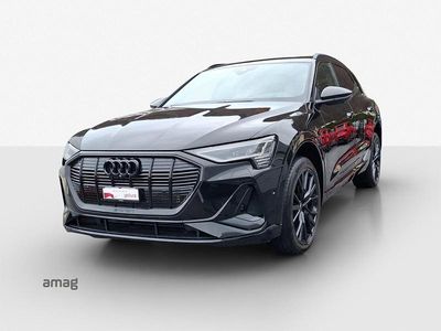 Mythosschwarz metallic Gebraucht 2021 Audi e-tron Attraction SUV | CHF 28’490 (Fairer Preis)