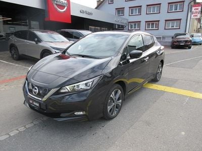 Schwarz Gebraucht 2021 Nissan Leaf N-Connecta Kleinwagen | CHF 23’800 (Teuer)