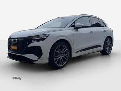Gletscherweiss metallic Gebraucht 2021 Audi Q4 e-tron Basis SUV | CHF 29’900 (Guter Preis)