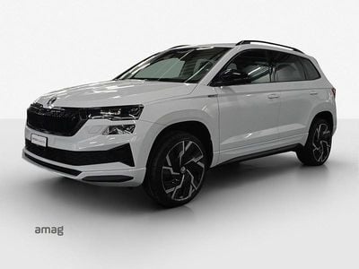 Moon weiss, metallic Gebraucht 2022 Skoda Karoq SportLine SUV | CHF 28’270 (Fairer Preis)