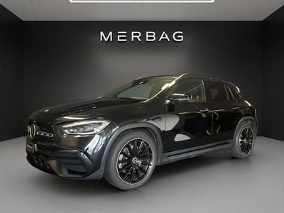 Schwarz Gebraucht 2022 Mercedes GLA250 AMG line SUV | CHF 39’900 (Fairer Preis)