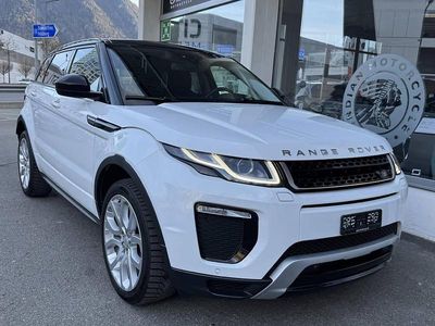 Weiss Gebraucht 2017 Land Rover Range Rover evoque HSE SUV | CHF 23’900 (Etwas zu teuer)