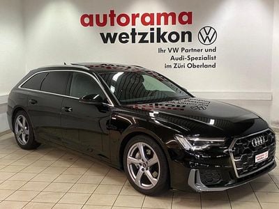 Schwarz Gebraucht 2024 Audi A6 S-Line Kombi | CHF 49’800 (Fairer Preis)