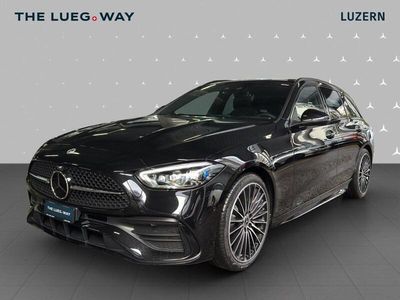 Gebraucht Mercedes C220 AMG line 197 PS (144 kW) 2025 Schwarz Kombi