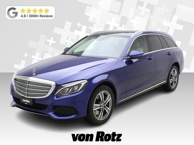 Blau Gebraucht 2017 Mercedes C250 Kombi | CHF 21’490 (Fairer Preis)