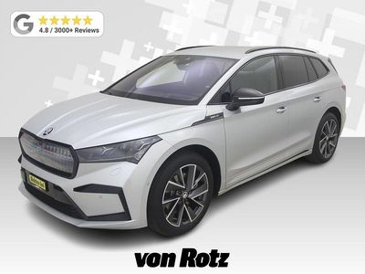 Silber Gebraucht 2024 Skoda Enyaq iV SportLine SUV | CHF 48’740 (Teuer)