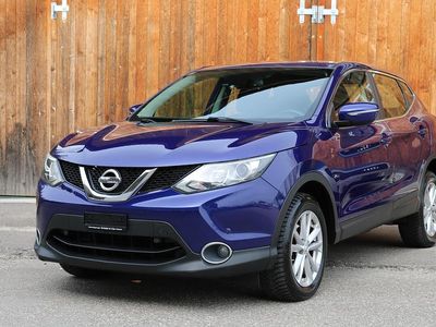 Blau Gebraucht 2014 Nissan Qashqai Acenta SUV | CHF 11’500 (Etwas zu teuer)