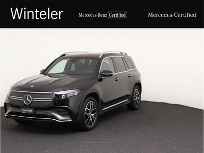 Schwarz Gebraucht 2022 Mercedes EQB350 AMG line SUV | CHF 49’800