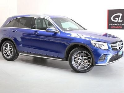 Blau Gebraucht 2019 Mercedes GLC250 AMG line SUV | CHF 24’900 (Fairer Preis)