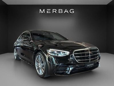 Schwarz Gebraucht 2024 Mercedes S350 AMG line Limousine | CHF 89’520 (Guter Preis)