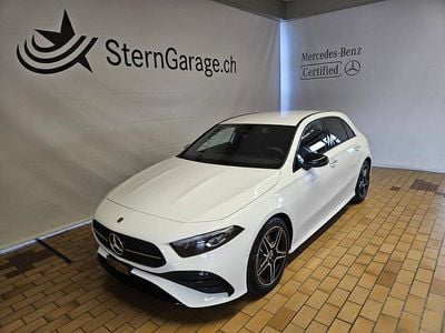 Weiss Neu 2025 Mercedes A200 AMG line Limousine | CHF 44’620 (Superpreis)