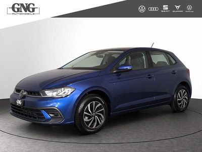 Blau Neu 2025 VW Polo Life Limousine | CHF 29’440