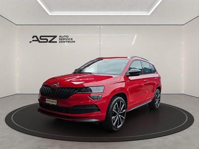 Rot Gebraucht 2019 Skoda Karoq SportLine SUV | CHF 24’900 (Fairer Preis)