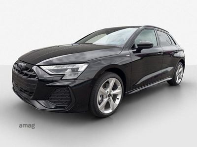 Mythosschwarz metallic Neu 2025 Audi A3 S-Line Limousine | CHF 52’400 (Guter Preis)