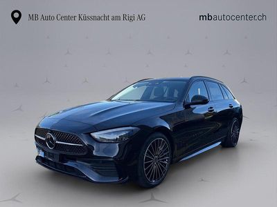 Neu Mercedes C220 AMG line 220 PS (161 kW) 2025 Schwarz Kombi