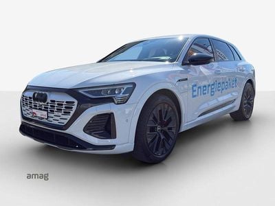 Gebraucht Audi Q8 e-tron Black Edition 250 kW (340 PS) 2024 Gletscherweiss metallic SUV