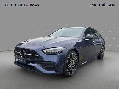 Blau Neu 2025 Mercedes C300e Kombi | CHF 82’900