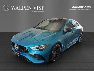 Blau Neu 2025 Mercedes CLA35 AMG AMG Limousine | CHF 79’150 (Etwas zu teuer)