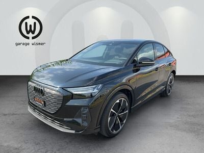 Schwarz Gebraucht 2022 Audi Q4 Sportback e-tron Ambiente SUV | CHF 42’222 (Etwas zu teuer)