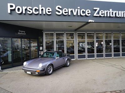 Gebraucht Porsche 911 Carrera Cabriolet 207 PS (152 kW) 1988 Blau Cabrio