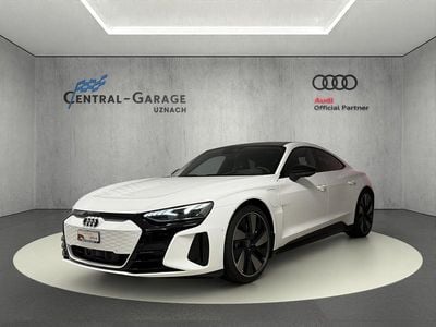 Weiss Gebraucht 2021 Audi e-tron GT quattro Ambiente Limousine | CHF 59’900 (Teuer)