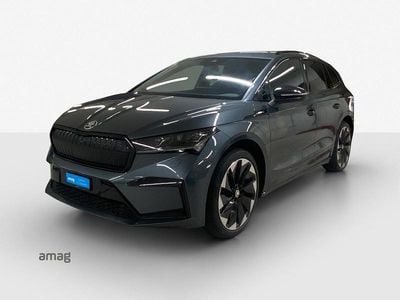 Quartz grau, metallic Gebraucht 2021 Skoda Enyaq iV SportLine SUV | CHF 26’990 (Fairer Preis)