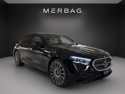 Schwarz Neu 2025 Mercedes E450 Limousine | CHF 112’600 (Guter Preis)