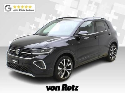 Schwarz Gebraucht 2025 VW T-Cross R-line SUV | CHF 31’440 (Etwas zu teuer)