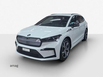 Blanc moon, métallisée Gebraucht 2024 Skoda Enyaq iV SportLine SUV | CHF 34’990