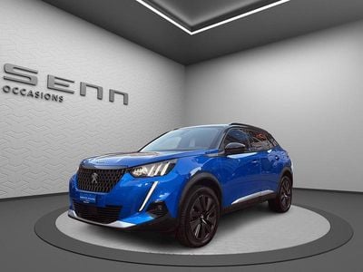 Blau Gebraucht 2021 Peugeot 2008 GT SUV | CHF 15’900 (Guter Preis)