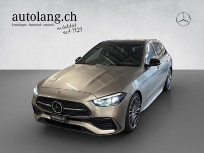 Silber Gebraucht 2023 Mercedes C220 AMG line Kombi | CHF 57’800
