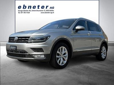Silber Gebraucht 2017 VW Tiguan Highline SUV | CHF 21’450 (Fairer Preis)