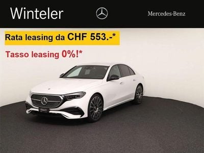 Gebraucht Mercedes E200 204 PS (150 kW) 2024 Weiss Limousine