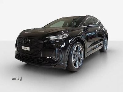 Mythosschwarz metallic Gebraucht 2025 Audi Q4 e-tron Ambiente SUV | CHF 52’990 (Superpreis)