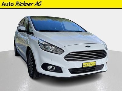 Weiss Gebraucht 2019 Ford S-MAX Titanium Van / Kleinbus | CHF 14’700 (Superpreis)