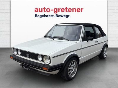 Gebraucht VW Golf Cabriolet 111 PS (81 kW) 1987 Weiss Cabrio