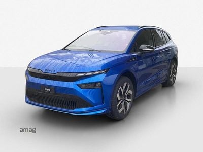 Race blau, metallic Neu 2025 Skoda Enyaq iV SportLine SUV | CHF 60’990 (Fairer Preis)